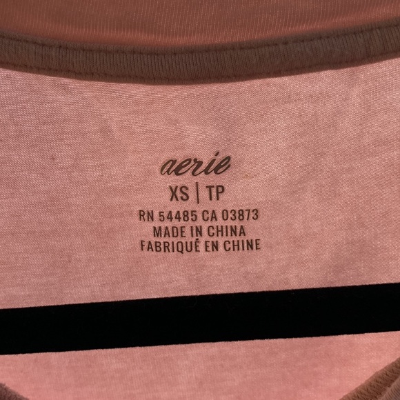 Aerie baggy tshirt pink - Picture 3 of 3